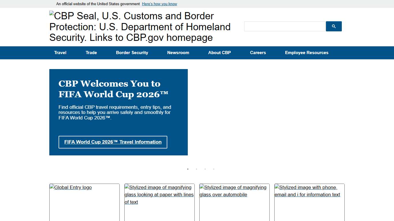 U.S. Customs and Border Protection U.S. Customs and Border Protection